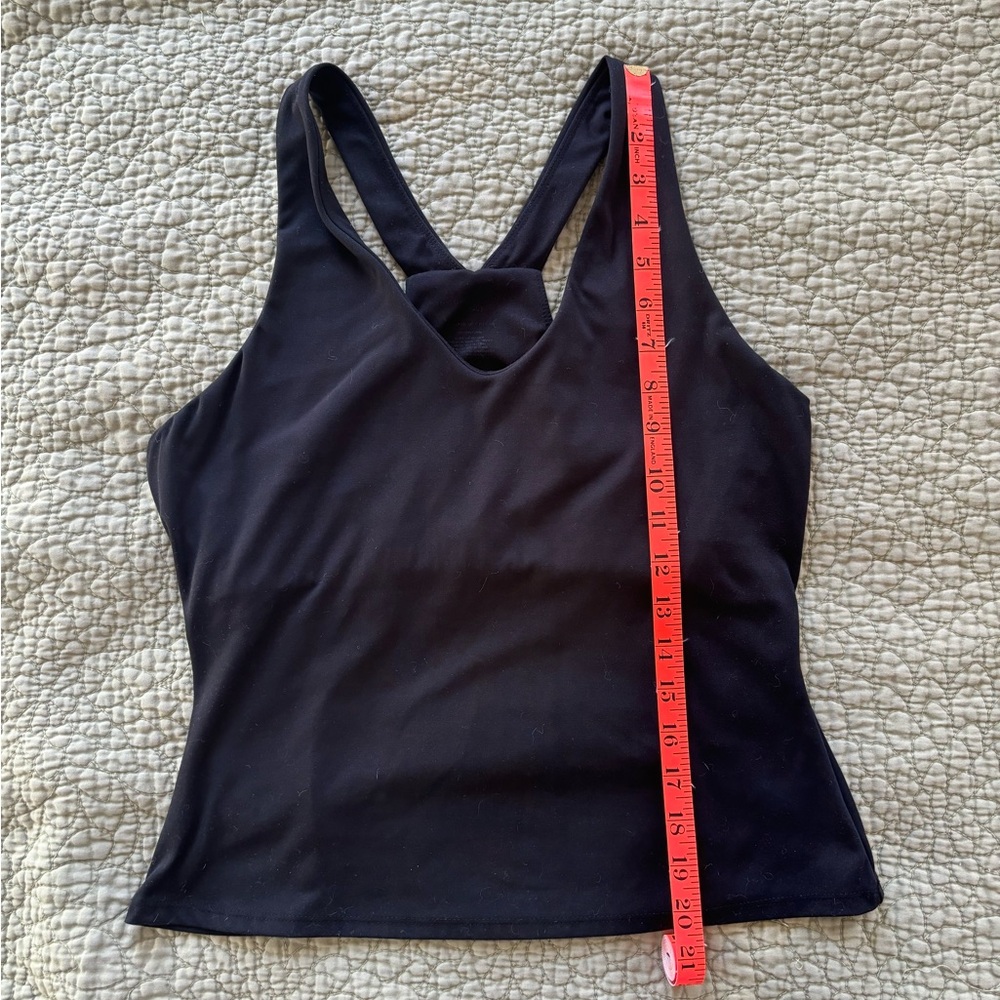 🎉 3/$15 Sincerely Jules Active Black Racerback Tank L - Picture 7 of 8